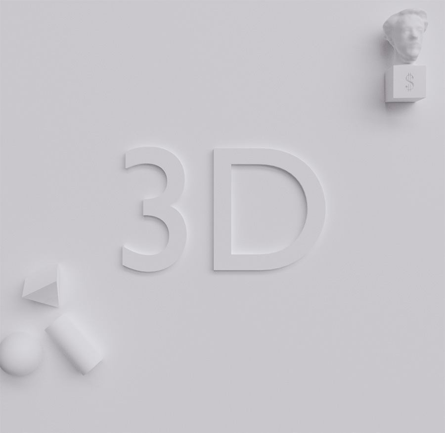 3D Portfolio Thumbnail Inactive